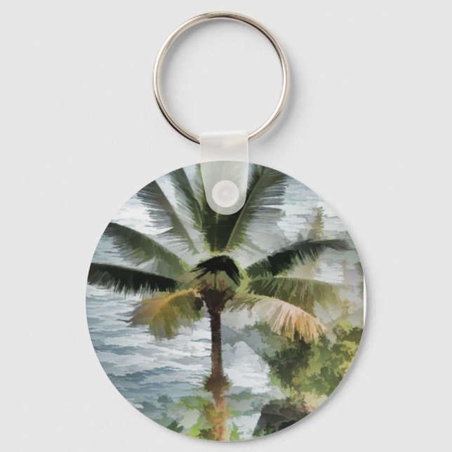 Palm Tree Schlüsselanhänger (Vorderseite)