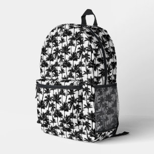 Palm Tree Shadow Pattern Bedruckter Rucksack