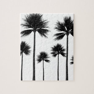 Palm Tree Silhouette Puzzle