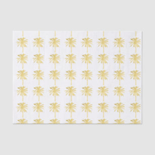 Palm Tree Silhouette Wedding Seidenpapier