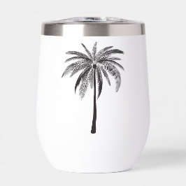 Palm Tree Stemless Wine Tumbler