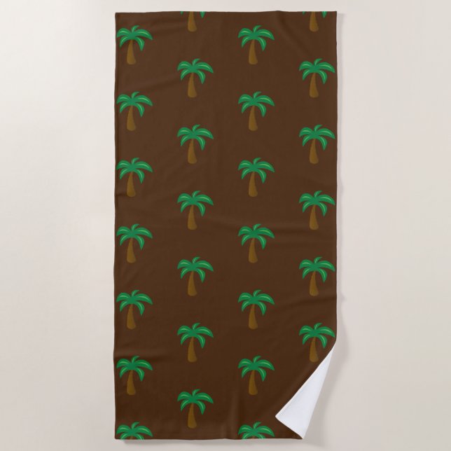 Palm Tree - Strandtuch (Vorderseite)