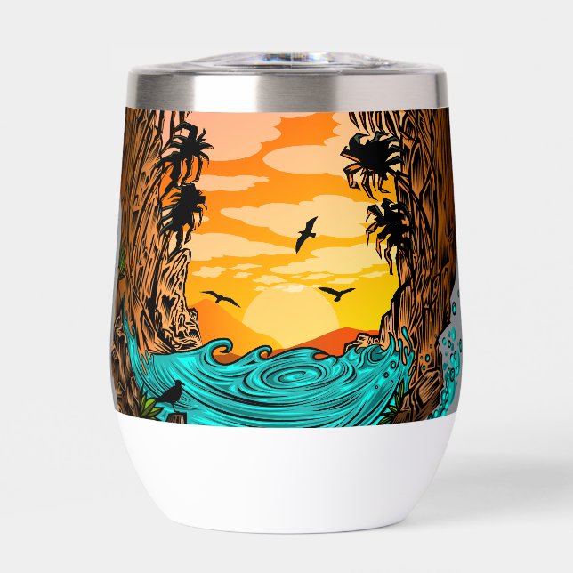 Palm Tree Sunset (Vorderseite)