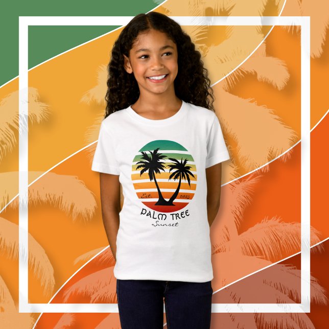 Palm Tree Sunset T-Shirt (PALM TREE SUNSET)