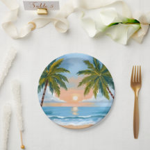 Palm Tree Sunset | Tropical Beach Hochzeit