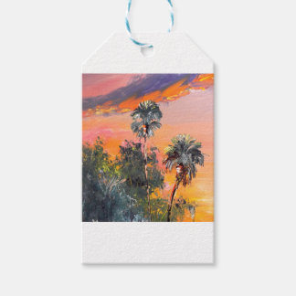Palm Tree Tops - Feuerhimmel Geschenkanhänger