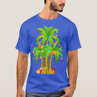 Palm Tree Tropical Coconut Weihnachtsbaum Ha T-Shirt