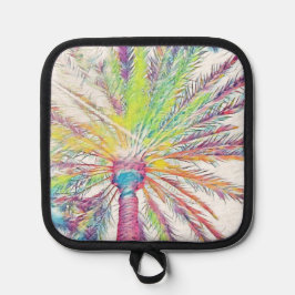 Palm Tree Tropical Exotic Cooler Pop Design Topflappen