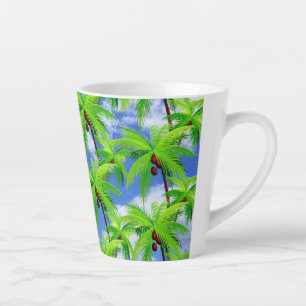 Palm Tree Tropisch  Milchtasse