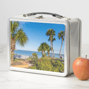 Palm Trees Bayside Morning Lunchbox