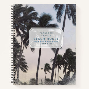 Palm Trees Beach House Ferienwohnung Gastbuch Notizbuch
