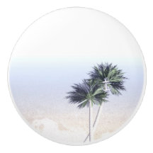Palm Trees Beach Tropical Nautical Anchor
