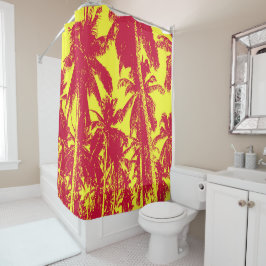 Palm Trees Design Duschvorhang