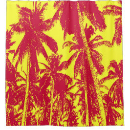 Palm Trees Design Duschvorhang