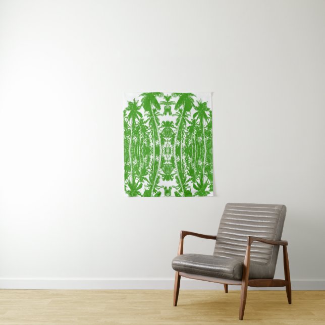 Palm Trees Design Wandteppich (Beispiel)