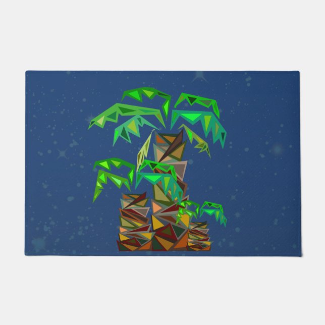 Palm Trees Door Mat Fußmatte (Vorderseite)