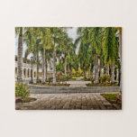 Palm Trees Historic Frederiksted US Jungfrau Islan Puzzle<br><div class="desc">Palm Trees Historic Frederiksted US Jungfrau Islands ist ein lustiges Puzzle zusammengestellt. Es ist ein Foto des Uhrturmparks in Frederiksted,  St. Croix US Jungfrau Islands. Copyright Denise Bennerson,  Fotograf</div>