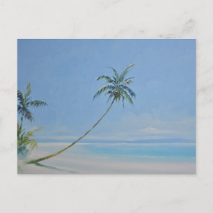 Palm Trees Post Card Postkarte