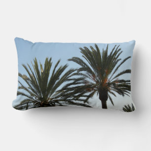 Palm Trees Sky Foto Lumbar Pillow Lendenkissen