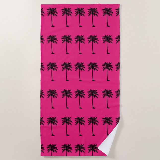 Palm Trees Strandtuch (Vorderseite)