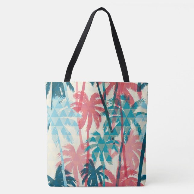Palm Trees Tote Bag (Vorderseite)