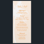 Palm Trees Tropical Wedding Menu Cards Menükarte<br><div class="desc">Palm Trees benutzerdefinierte Hochzeitsmenükarten. Ideal für Sommer und Hochzeiten in Urlaubsort.</div>