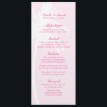 Palm Trees Tropical Wedding Menu Cards Menükarte<br><div class="desc">Palm Trees benutzerdefinierte Hochzeitsmenükarten. Ideal für Sommer und Hochzeiten in Urlaubsort.</div>
