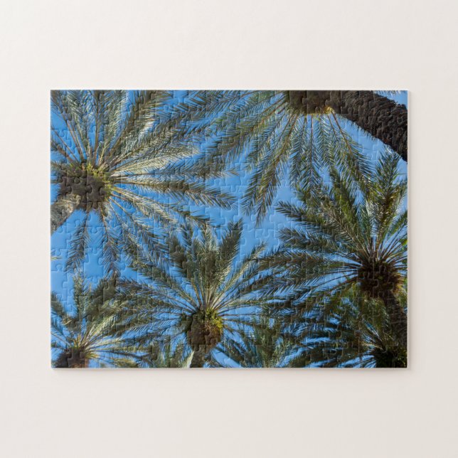 Palm Trees Umbrella Puzzle (Horizontal)