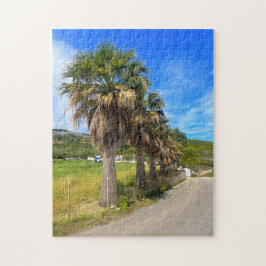Palm Trees Zakynthos Griechenland Puzzle