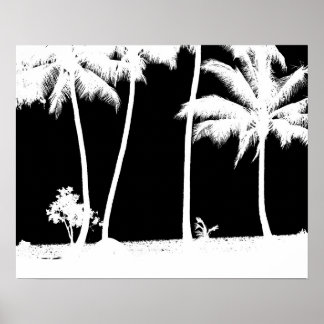 Palm Tress Poster
