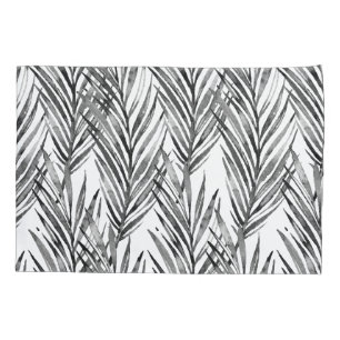Palm Whisperer Hawaiian Tropical Gray Kissenbezug