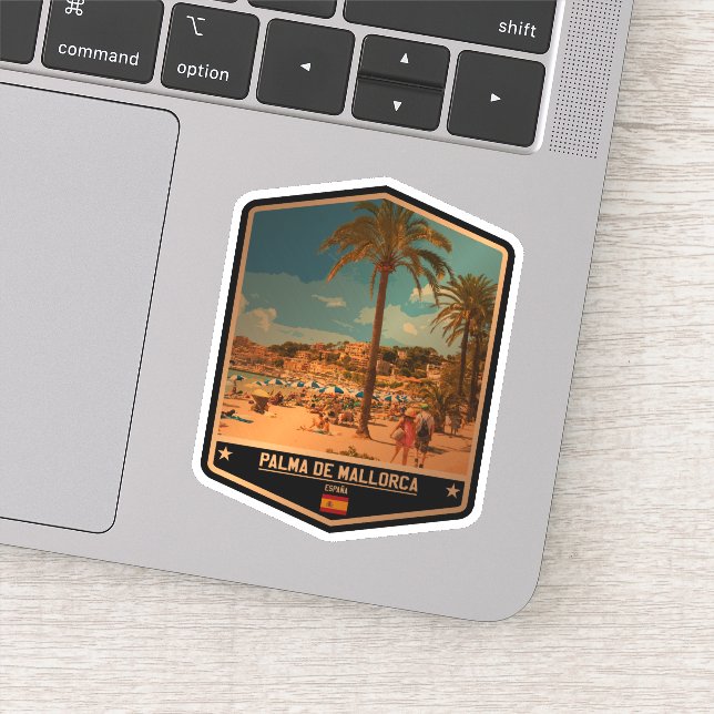 Palma de Mallorca Aufkleber (Detail)
