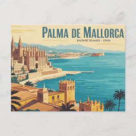 Palma de Mallorca Balearen Postkarte