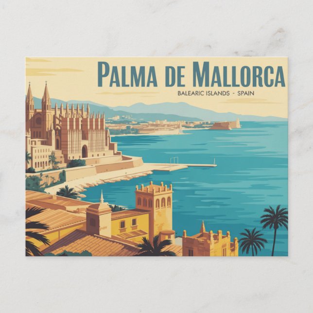 Palma de Mallorca  Balearic Islands  Postkarte (Vorderseite)