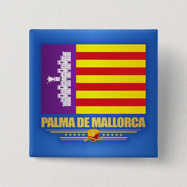 Palma de Mallorca Button (Vorderseite)