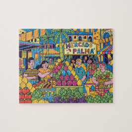  Palma de Mallorca Modern Pop Art Puzzle