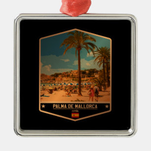Palma de Mallorca Ornament Aus Metall