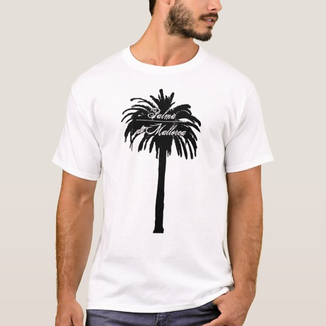 Palma de Mallorca Palme T-Shirt (Vorderseite)