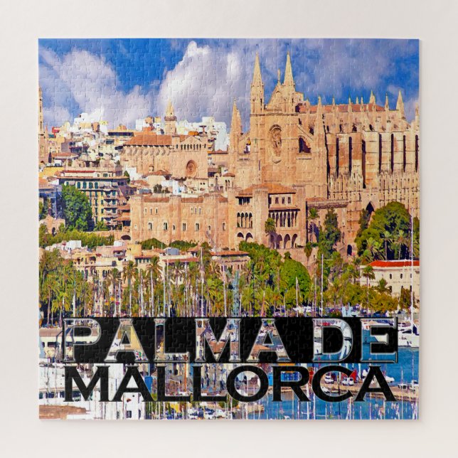 Palma De Mallorca Puzzle (Vertikal)
