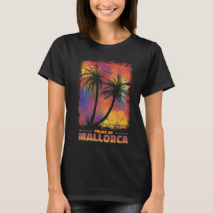 Palma de Mallorca Retro Paradies T-Shirt