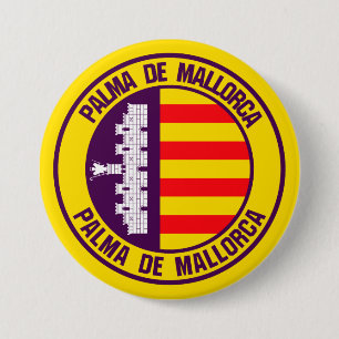 Palma de Mallorca RundEmblem Button