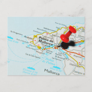 Palma de Mallorca, Spanien Postkarte