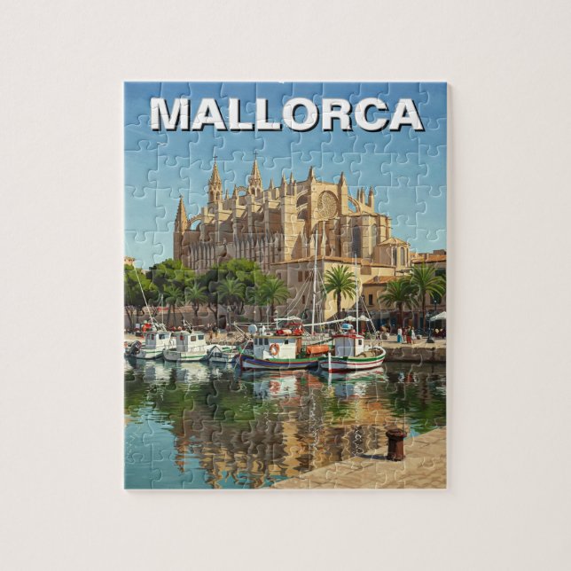 Palma de Mallorca Spanien Puzzle (Vertikal)