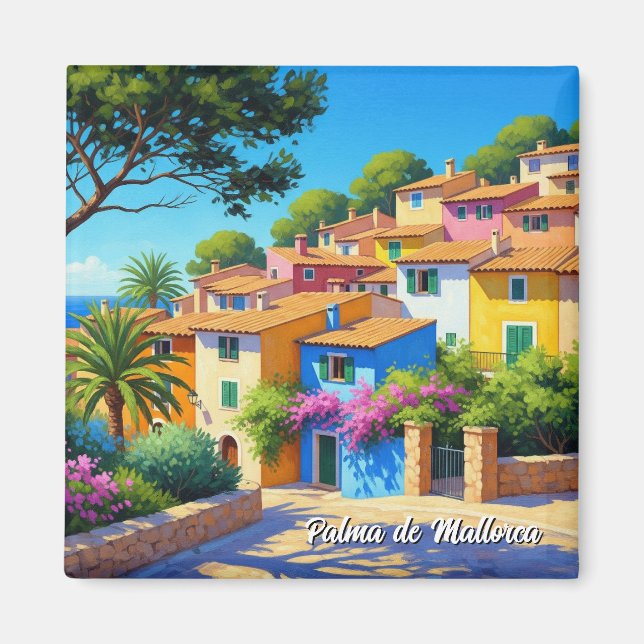 Palma de Mallorca Spanien Reise Magnet (Vorne)