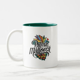 Palma de Mallorca Zweifarbige Tasse
