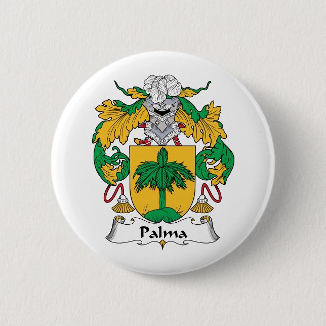Palma Familienwappen Button (Vorderseite)
