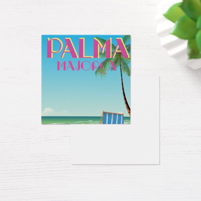 Palma Mallorca Beach Ferienposter (Schreibtisch)