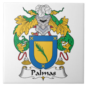 Palmas Familienwappen Fliese