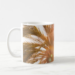 Palmbaumfotografie Kaffeetasse