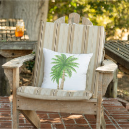 Palmbaumküste Tropisches Kissen